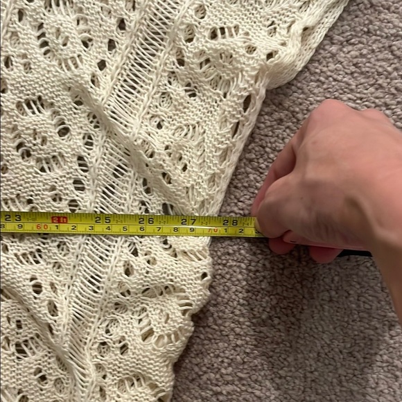 Trendy Boutique Cream Lace Cover-Up - Picture 4 of 5